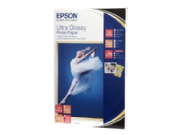 Epson Ultra Glossy Photo Paper - Blank - 100 x 150 mm 20 ark fotopapir - for EcoTank ET-1810, 2810, 2811, 2814, 2815, 2820, 2825, 2826, 2850, 2851, 2856, 4800, 4850