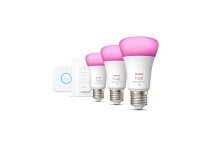 Philips Hue White Color Ambiance Starter Kit - 3 x E27 + Bridge + 2 x Dimming Switch