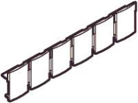 LAURITZ KNUDSEN Blindprop for Actassi® Patchpanel Farve: lysegrå