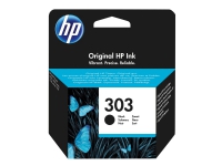 HP 303 - 4 ml - svart - original - blekkpatron - for ENVY Photo 62XX, Photo 71XX, Photo 78XX ENVY Inspire 72XX, 79XX Tango Tango X