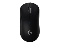 Logitech PRO X SUPERLIGHT Wireless Gaming Mouse - Mus - optisk - 5 knapper - trådløs - LIGHTSPEED - Logitech LIGHTSPEED-mottaker - svart