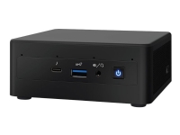 Intel Next Unit of Computing Kit 11 Performance kit - NUC11PAHi5 - Barebone - mini-PC - 1 x Core i5 1135G7 / 2.4 GHz - RAM 0 GB - Iris Xe Graphics - GigE, 2.5 GigE - WLAN: Bluetooth 5.0, 802.11a/b/g/n/ac/ax