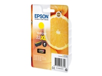 Epson 33XL - 8.9 ml - XL - gul - original - blister - blekkpatron - for Expression Home XP-635, 830 Expression Premium XP-530, 540, 630, 635, 640, 645, 830, 900