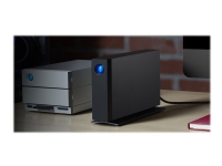 LaCie d2 Professional STHA10000800 - Harddisk - 10 TB - ekstern (stasjonær) - USB 3.1 (USB-C kontakt) - med Seagate Rescue Data Recovery