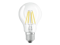 OSRAM SUPERSTAR CLASSIC A - LED-filamentlyspære - form: A60 - klar finish - E27 - 5 W (ekvivalent 40 W) - klasse F - varmt hvitt lys - 2700 K