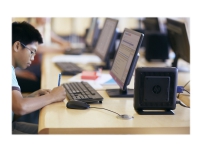 HP Flexible t620 - Tynn klient - tower - 1 x GX-415GA 1.5 GHz - RAM 4 GB - SSD 16 GB - Radeon HD 8330E - GigE - Win Embedded Standard 7P 64-bit - monitor: ingen - TAA-samsvar