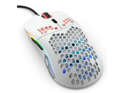 Glorious Model O Gaming Mus (Matt Hvit)