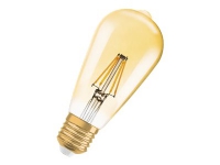 OSRAM Vintage 1906 - LED-filamentlyspære - form: ST64 - klar finish - E27 - 4 W (ekvivalent 35 W) - klasse F - varmt hvitt lys - 2400 K - blank