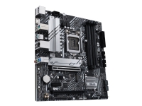 ASUS PRIME B560M-A - Hovedkort - mikro ATX - LGA1200-sokkel - B560 Chipset - USB-C Gen2, USB 3.2 Gen 1, USB 3.2 Gen 2 - Gigabit LAN - innbygd grafikk (CPU kreves) - HD-lyd (8-kanalers)