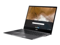 Acer Chromebook Spin 713 CP713-2W-30MC - Flippdesign - Core i3 10110U / 2.1 GHz - 8 GB RAM - 128 GB SSD - 13.5 IPS berøringsskjerm 2256 x 1504 - UHD Graphics - Bluetooth, Wi-Fi 6 - stålgrå - Chrome OS - kbd: Nordisk