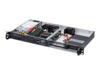 Supermicro SuperServer 5019A-FTN4 - Server - rackmonterbar - 1U - 1-veis - 1 x Atom C3758 - RAM 0 GB - uten HDD - AST2400 - GigE - uten OS - monitor: ingen - svart