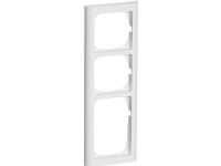 LAURITZ KNUDSEN FUGA® ramme Softline 63 3,5 modul hvid.
