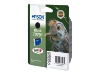 Epson T0791 - 11 ml - svart - original - blister - blekkpatron - for Stylus Photo 1500, P50, PX650, PX660, PX710, PX720, PX730, PX800, PX810, PX820, PX830