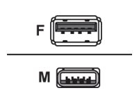 Unitek Y-C4030GBK - USB-forlengelseskabel - USB-type A (hann) til USB-type A (hunn) - USB 3.0 - 3 m
