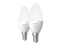 Philips Hue White E14 kerte Lyskilde 470lm - Double Pack
