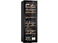 Bosch Serie 6 KWK36ABGA, Vin kjøleskap, Frittstående, 199 flasker, 50 W, G, Sort