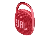 JBL Clip 4 - Høyttaler - for bærbar bruk - trådløs - Bluetooth - rød