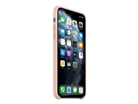 Apple - Baksidedeksel for mobiltelefon - silikon - rosa sand - for iPhone 11 Pro Max