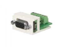 Panduit CMD15HDWHY, VGA, 2 moduler, Hvit