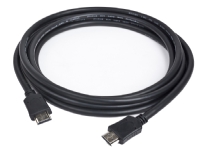 Gembird CC-HDMI4-20M - HDMI-kabel med Ethernet - HDMI hann til HDMI hann - 20 m - skjermet tvunnet parkabel (STP) - svart