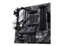 ASUS PRIME B550M-A (WI-FI) - Hovedkort - mikro ATX - Socket AM4 - AMD B550 Chipset - USB 3.2 Gen 1, USB 3.2 Gen 2 - Bluetooth, Gigabit LAN, Wi-Fi - innbygd grafikk (CPU kreves) - HD-lyd (8-kanalers)