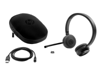 HP UC Wireless Duo - Hodesett - on-ear - Bluetooth - trådløs - NFC - for EliteBook 83X G8, 84X G8, 85X G8 ProBook 445 G9, 44X G8, 45X G8 ProBook x360