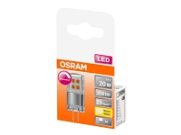OSRAM - LED-lyspære - form: T15 - G4 - 2 W (ekvivalent 20 W) - klasse F - varmt hvitt lys - 2700 K