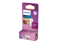 Philips - LED-lyspære - form: kapsel - G4 - 2.1 W (ekvivalent 20 W) - klasse F - varmt hvitt lys - 2700 K
