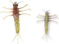 SG 3D TPE Mayfly Nymph 5cm 2.5g 1pcs 02-Olive