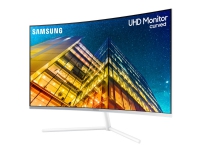 Samsung U32R591CWR - UR59C Series - LED-skjerm - kurvet - 32 (31.5 synlig) - 3840 x 2160 4K @ 60 Hz - VA - 250 cd/m² - 2500:1 - 4 ms - HDMI, DisplayPort - hvit