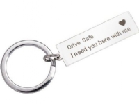 Key ring Gift box Key ring with a Drive Safe tag x 2 pcs. Gift box universal