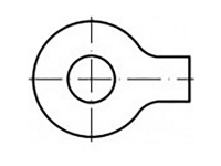 Underlægsskiver med kammer 6.4 mm 19 mm Stål 1000 stk TOOLCRAFT TO-6853509