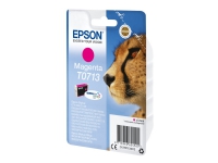 Epson T0713 - 5.5 ml - magenta - original - blekkpatron - for Stylus DX9400, SX115, SX210, SX215, SX218, SX415, SX515, SX610 Stylus Office BX310, BX610