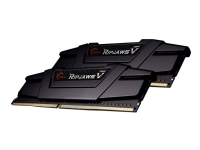 G.Skill Ripjaws V - DDR4 - sett - 16 GB: 2 x 8 GB - DIMM 288-pin - 5333 MHz / PC4-42600 - CL22 - 1.6 V - ikke-bufret - ikke-ECC - klassisk svart