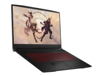 MSI GF76 11UE 419NEU Katana - Intel Core i7 11800H / 2.3 GHz - Win 11 Home - GF RTX 3060 - 16 GB RAM - 512 GB SSD NVMe - 17.3 1920 x 1080 (Full HD) @ 144 Hz - Wi-Fi 6 - svart
