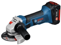 Bosch cordless angle grinder GWS 18 V-LI Professional solo, 18Volt (blue / black, without battery and charger) - Uten batteri og opplader