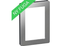 LAURITZ KNUDSEN FUGA PURE designramme stål 1,5 modul, stål.