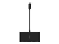 Belkin - Multiport adapter - USB-C - VGA, HDMI - GigE