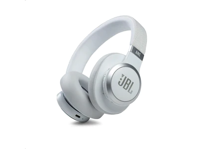JBL Live 660NC Hodetelefoner (hvit)