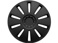 HP Autozubehör GRID Hjulkapsler R14 Sort 1 stk