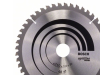 Bosch RUNDSAVKLINGE Ø 210X30MM 48 T -5GR TRÆ