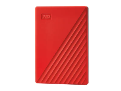 WD My Passport Ekstern HDD 2TB (rød)