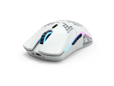 Glorious Model O Wireless Matt Hvit