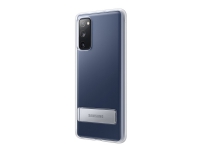 Samsung Clear Standing Cover EF-JG780 - Baksidedeksel for mobiltelefon - termoplast-polyuretan (TPU) - gjennomsiktig - for Galaxy S20 FE, S20 FE 5G
