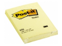 Post-it 656 - Noter - 51 x 76 mm - 100 ark - kanarigul