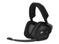 CORSAIR Gaming VOID RGB ELITE - Hodesett - full størrelse - 2,4 GHz - trådløs - karbon