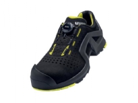 Uvex 65682, Hankjønn, Voksen, Safety shoes, Svart, Lime, ESD,P,S1,SRC, Snøring