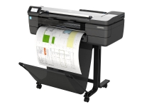 HP DesignJet T830 - 24 multifunksjonsskriver - farge - ink-jet - 610 x 2770 mm (original) - Rull (61 cm) (medie) - opp til 0.43 min/side (trykking) - 1 rull - Gigabit LAN, Wi-Fi(n), USB-vert