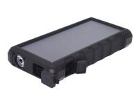 Sandberg Active Solar Powerbank 24000 - Solarstrømbank Li-Ion 24000 mAh - 3 A - Quick Charge 3.0 - 3 output-stikforbindelser (USB, USB-C) - på kabel: Micro-USB