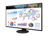 EIZO FlexScan EV3285-BK - Med FlexStand - LED-skjerm - 31.5 - 3840 x 2160 4K - IPS - 350 cd/m² - 1300:1 - 5 ms - 2xHDMI, DisplayPort, USB-C - høyttalere - svart